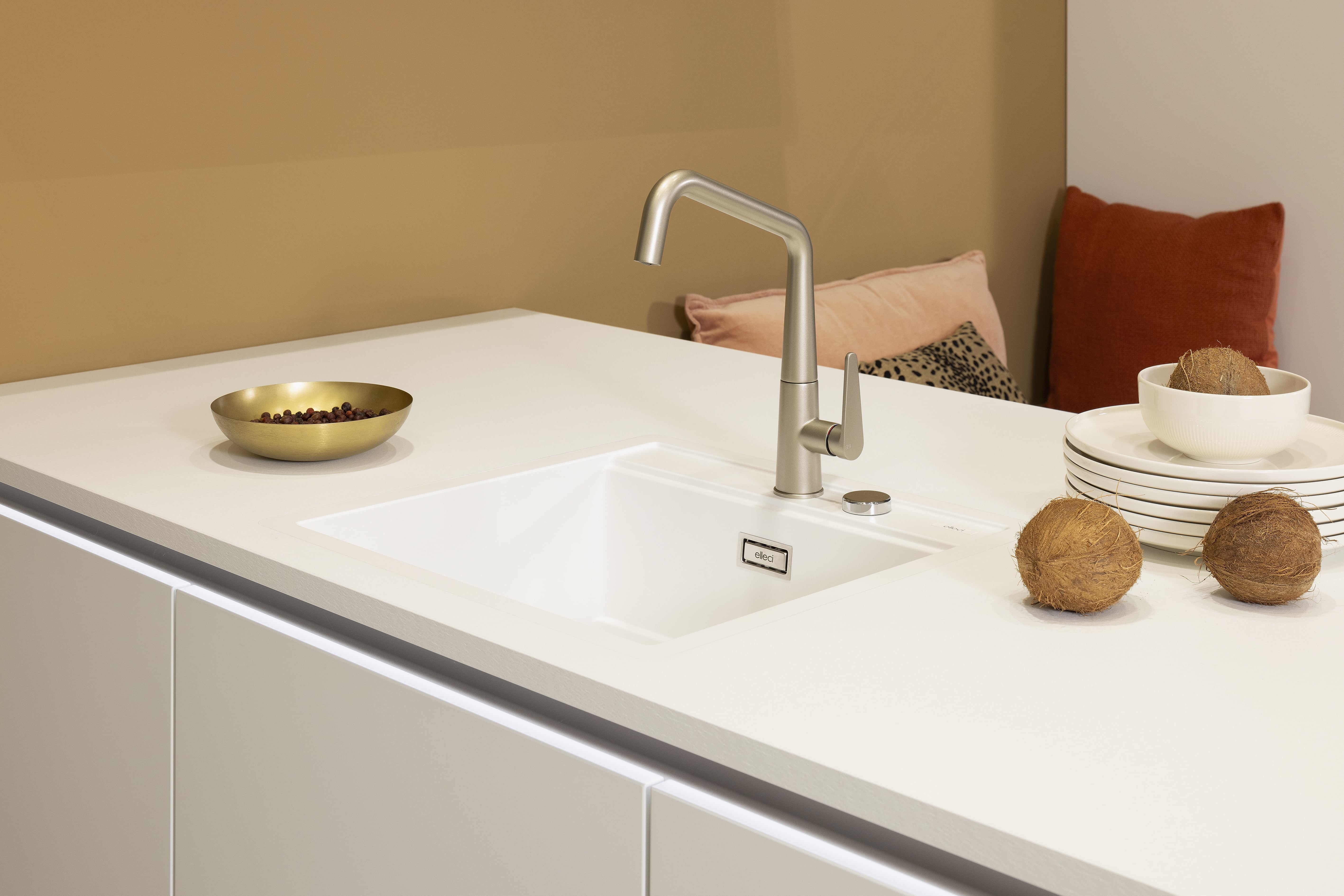 NOLTE Caramel ganzheitliches Konzept - Detailansicht Spüle