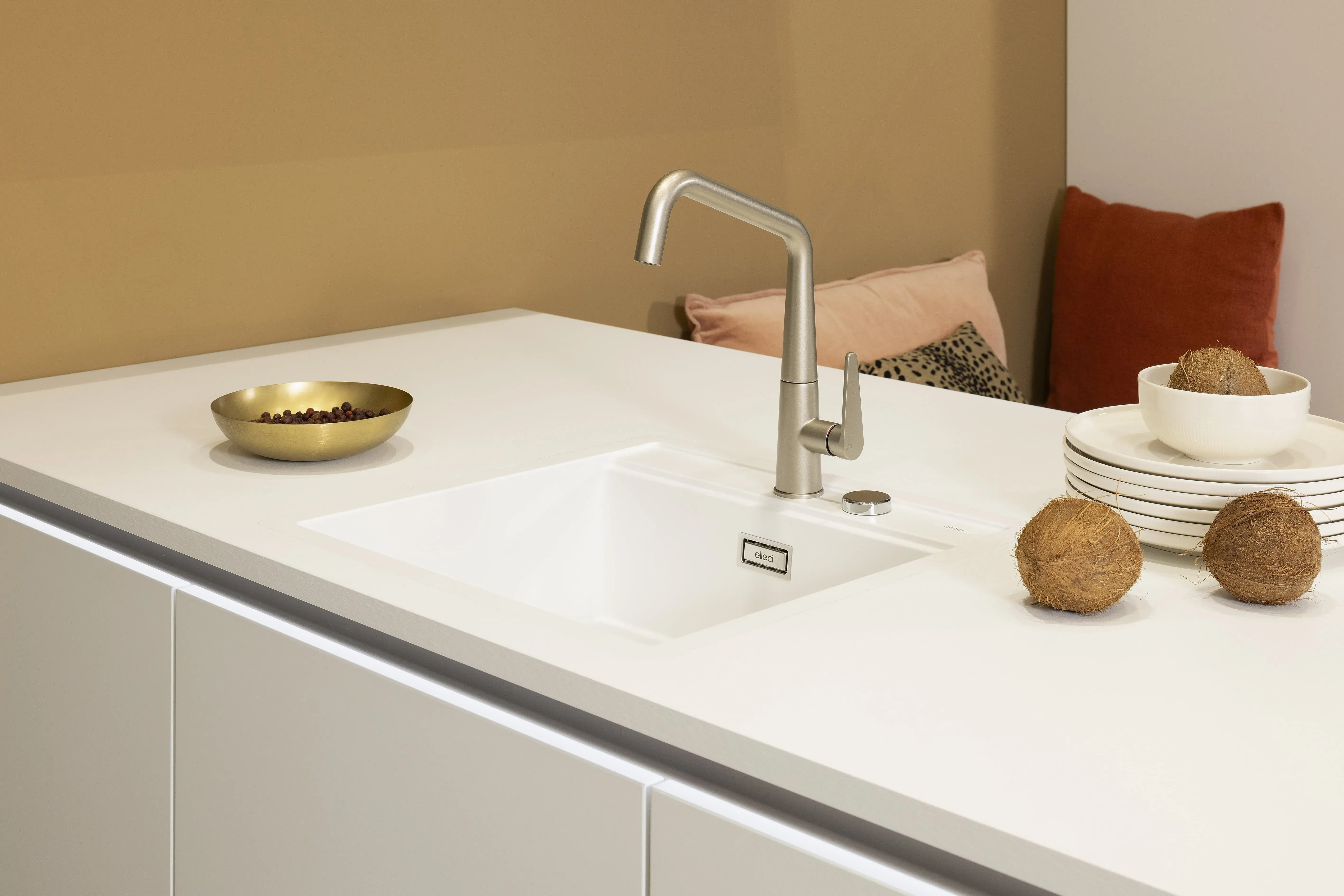 NOLTE Caramel ganzheitliches Konzept - Detailansicht Spüle